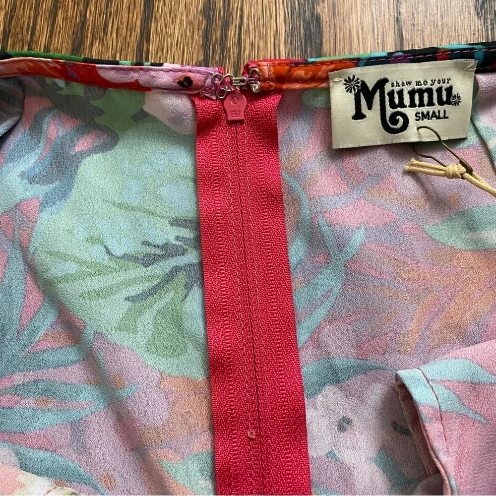 Show Me Your MuMu Pink Tropical Floral Crop and Shorts Set
